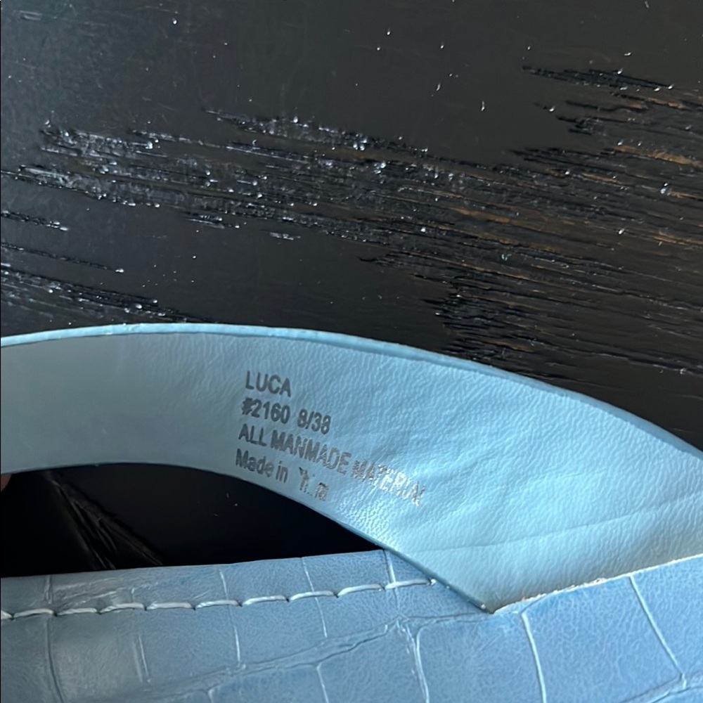 Blue Flip Flops - Picture 6 of 8